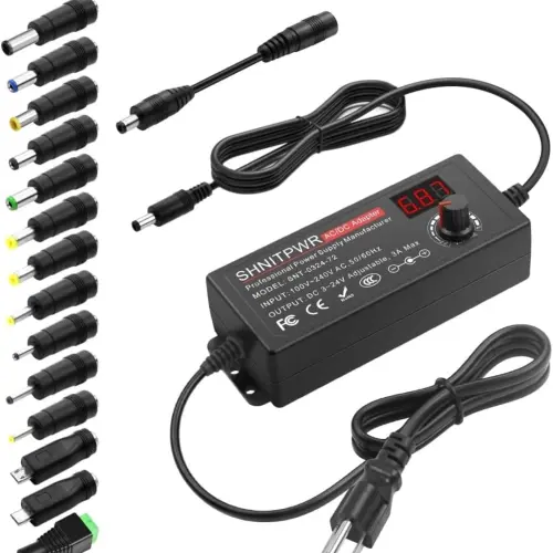 Fuente de alimentación ajustable 3V-24V SHNITPWR — imagen 1