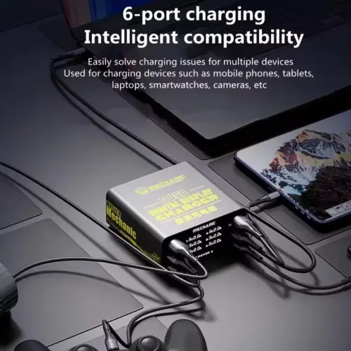 Cargador Mechanic F-Power 6 puertos. 40W's photo #3