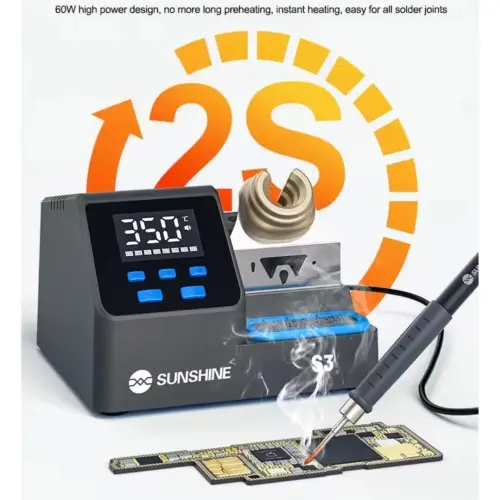 Estacion de soldadura inteligente Sunshine  S3-60W's photo #4