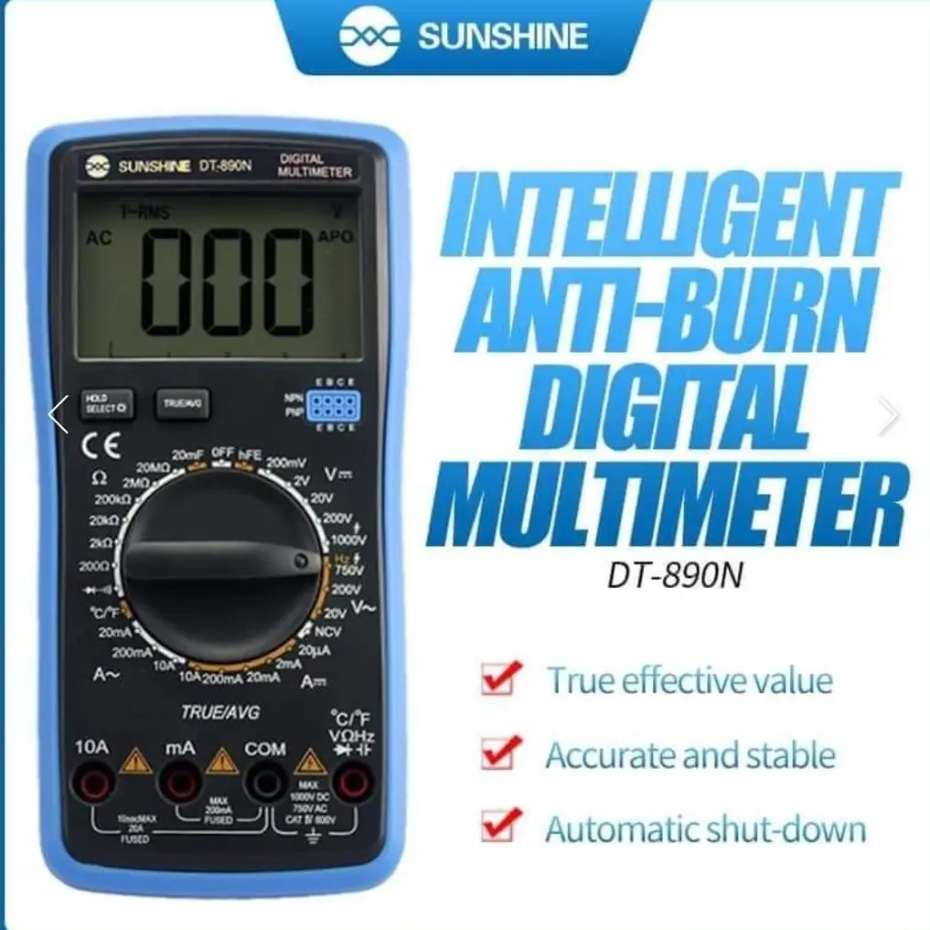 Multimetro digital Sunshine DT-890N M0907 — imagen 5