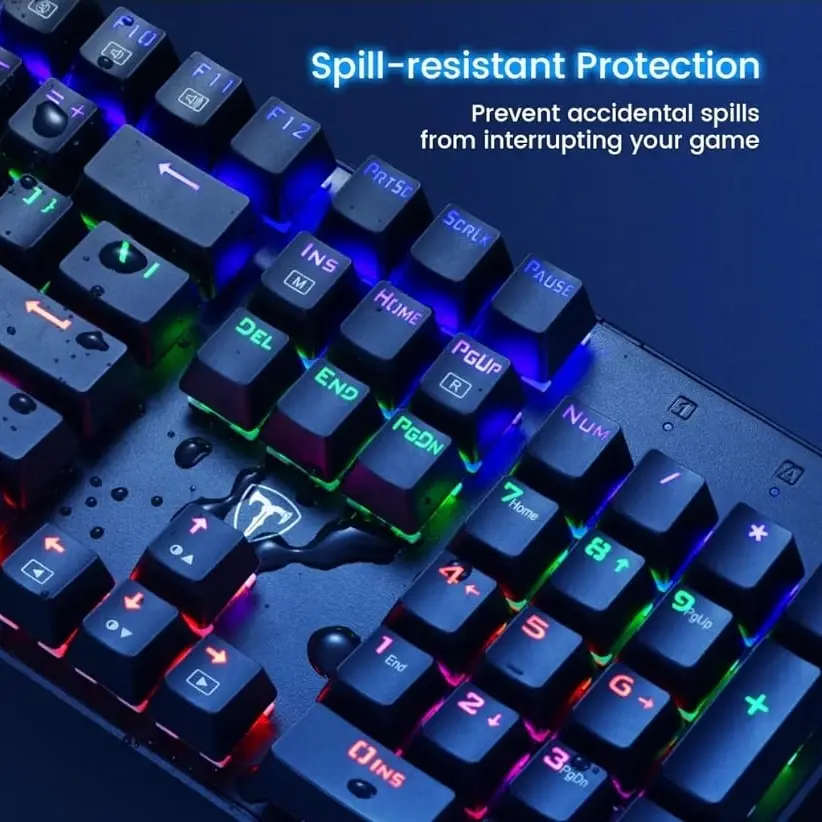 Teclado Mecánico RishoPhy RGB M0417 — imagen 1