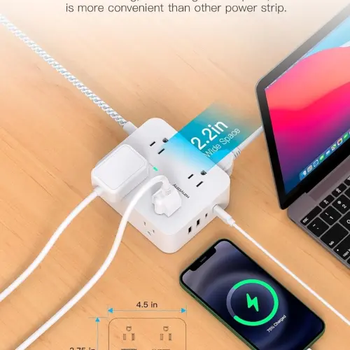 Extensión de corriente 🔌 + USB  12 en 1's photo #1
