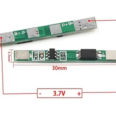 🔋 Módulo BMS 1S de Protección para Batería 18650 Li-ion 3.7V (5A–6A)'s photo #1