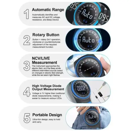 Multimetro digital Sunshine DT-24R's photo #4