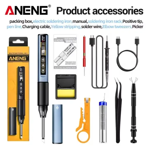 Kit de soldadura 2 en 1 ANENG SL 109- 75W ( Cautín, Multímetro) Professional.'s photo #1