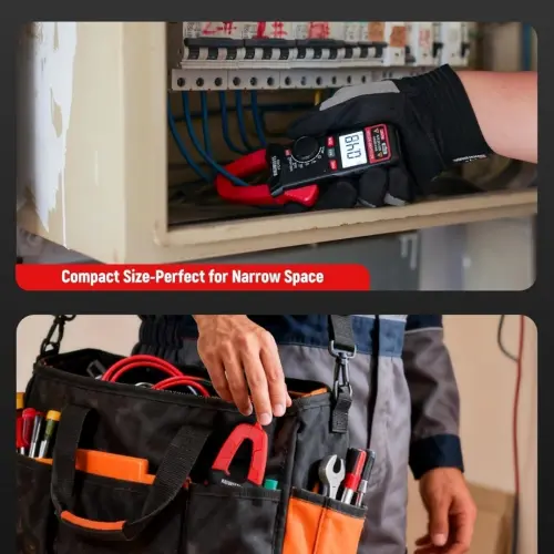 Pinza Amperimétrica Digital KAIWEETS KC400 Serie Compact (Jucon).'s photo #3