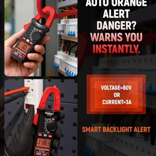 Pinza Amperimétrica Digital KAIWEETS KC400 Serie Compact (Jucon).'s photo #2