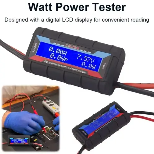 TESTER MULTÍMETRO Watt Meter & Analizador de Potencia de Alta Precisión 150A 60V's photo #2