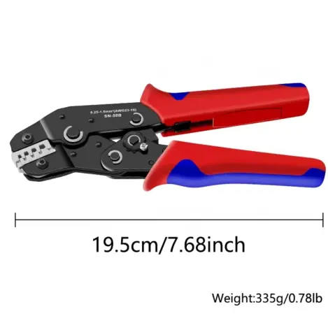 Pinza Crimpadora de Precisión SN 58B (0.25-1.5mm²)'s photo #1