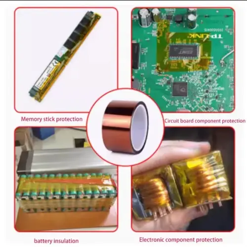 Cinta Kapton de Alta Temperatura 40mm x10M's photo #1