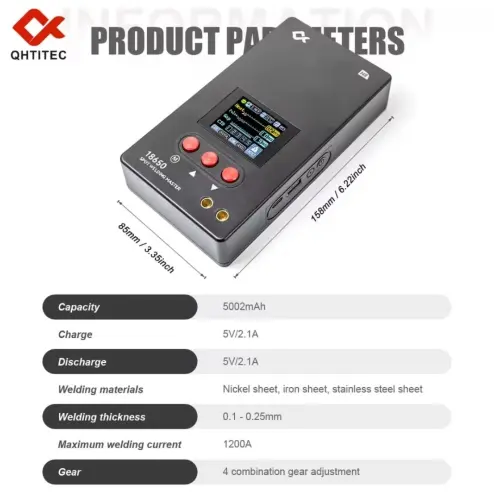 Soldadora de Puntos Portátil JCD H9 Pantalla Color TFT's photo #1