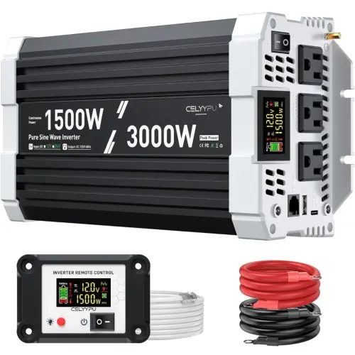 CELYYPU Inversor de Onda Senoidal w (Pico) Pura - 1500W / 12V constante .'s photo #1