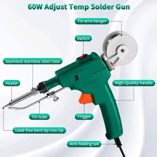 Pistola de Soldar Automática de 60W - Operación con una sola Mano .'s photo #4