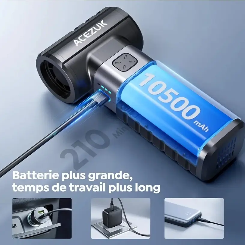 Turbo Soplador Eléctrico ACEZUK AD100- 300,000 RPM.'s photo #2