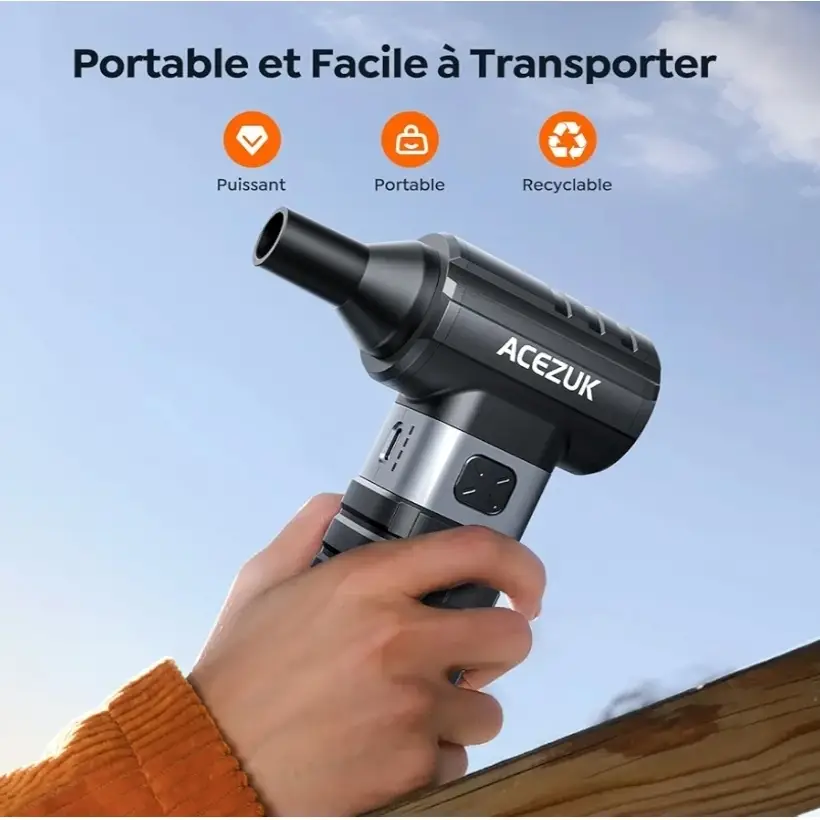 Turbo Soplador Eléctrico ACEZUK AD100- 300,000 RPM.'s photo #1