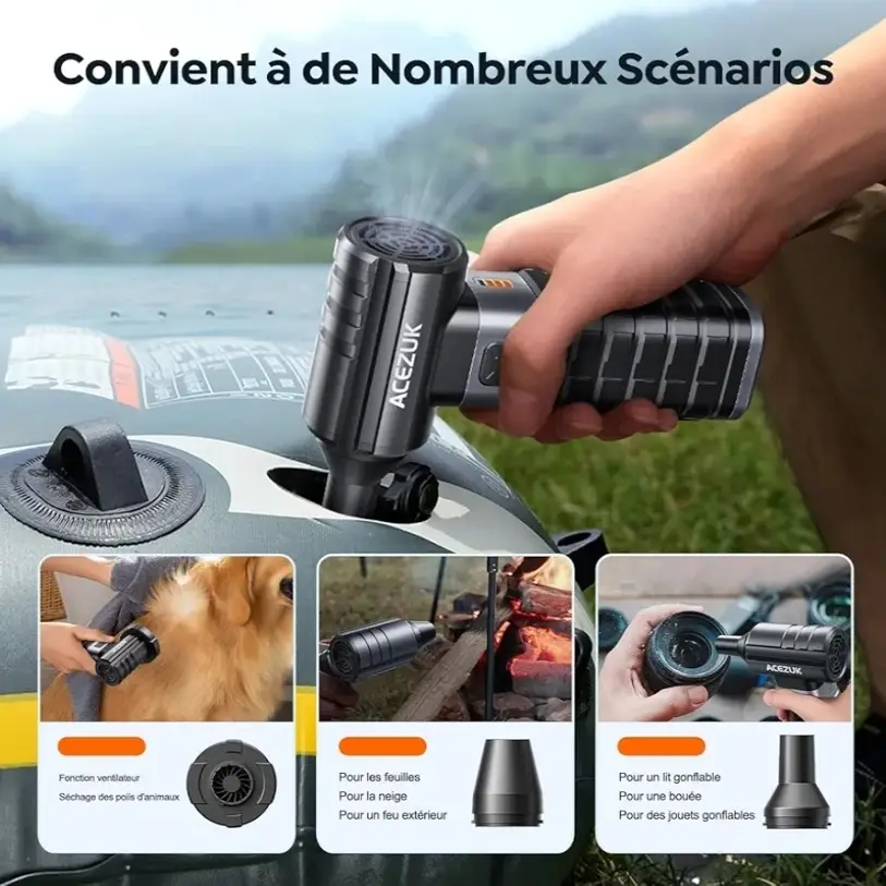 Turbo Soplador Eléctrico ACEZUK AD100- 300,000 RPM.'s photo #3