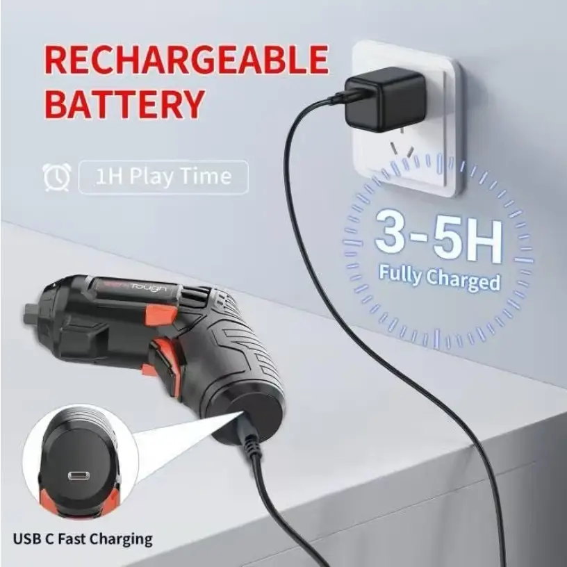 Destornillador Inalámbrico Werktough 4V- Torque de 10Nm's photo #2