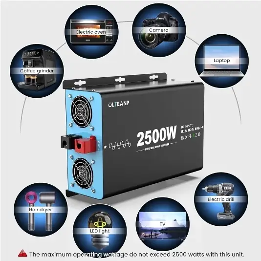 Inversor de Onda Senosoidal Pura 2500W constante's photo #4