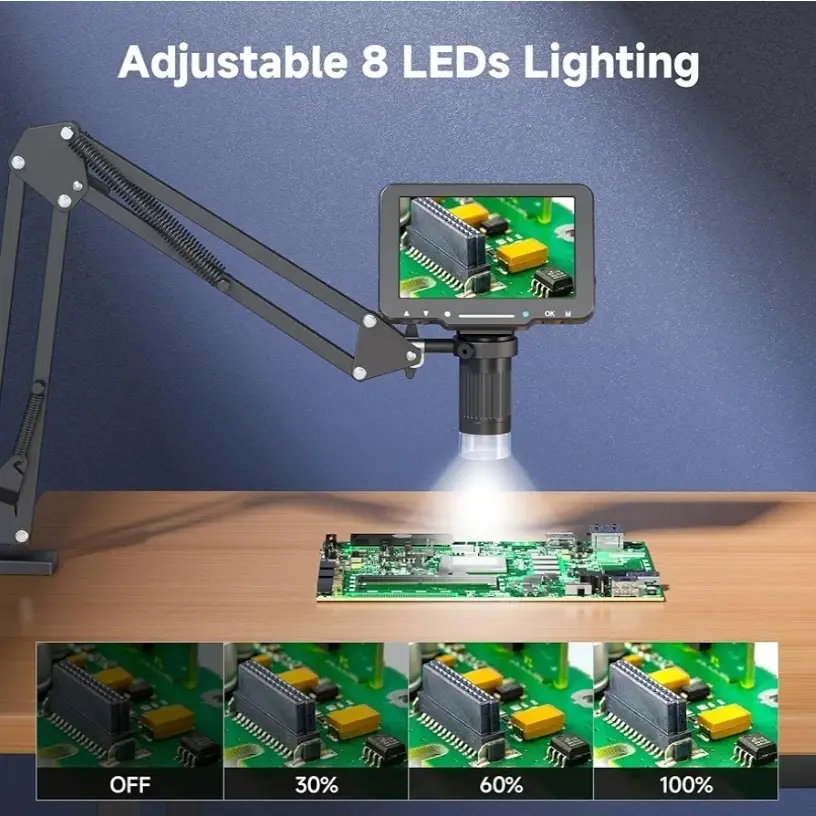 Microscopio Digital con soporte flexible (brazo) M0940 — imagen 5