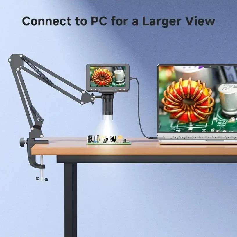 Microscopio Digital con soporte flexible (brazo) M0940 — imagen 2