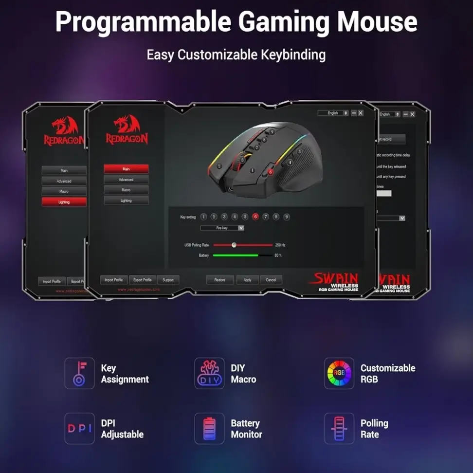 Redragon Wireless Gaming Mouse's photo #1