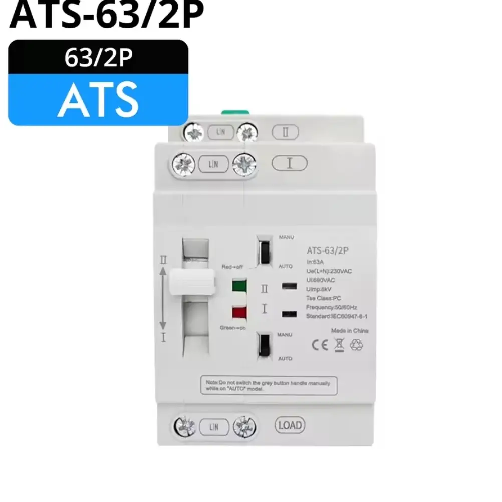 Conmutador de transferencia automática ATS-63's photo #3