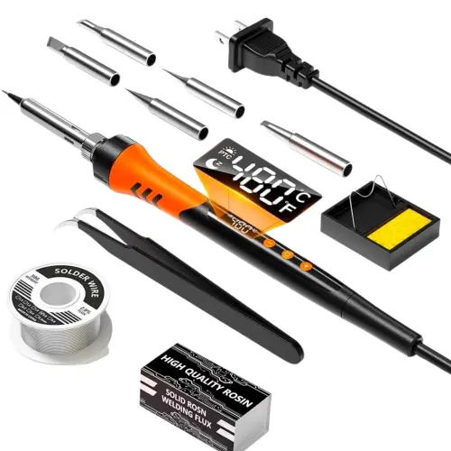 Kit Cautin 90W LCD TK917. 10 accesorios's photo #1