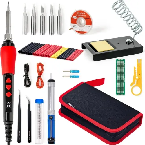 Kit Cautin digital Plusivo 60W con 21 accesorios's photo #1