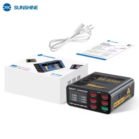 Cargador Tester Sunshine SS-304Q. 6 puertos's photo #1