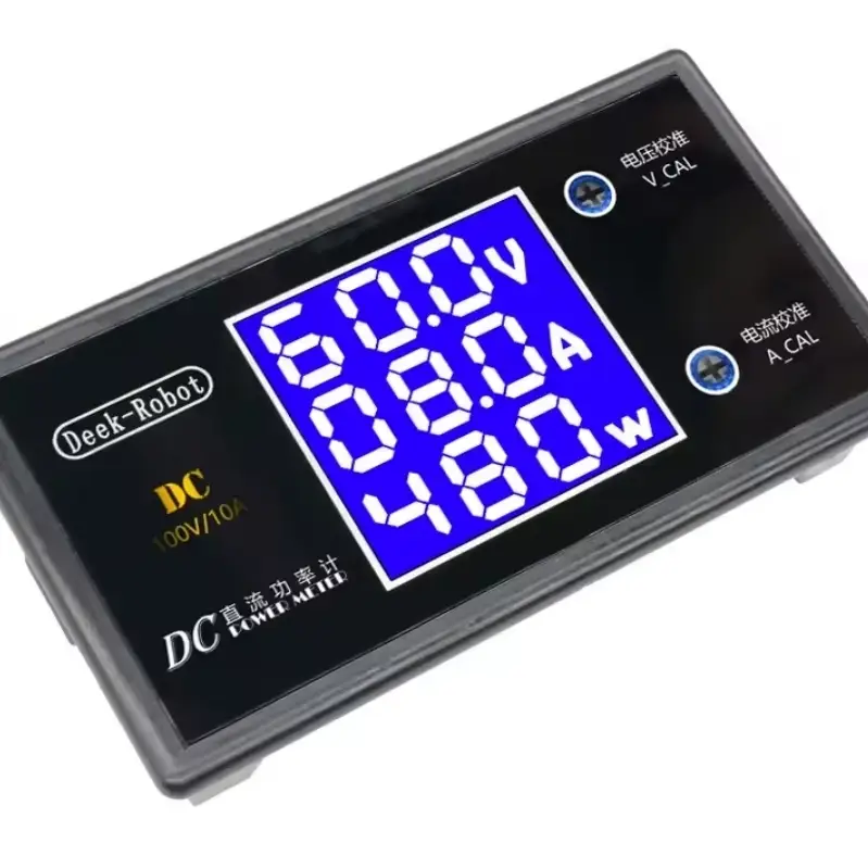*Voltímetro Amperímetro Wattímetro Digital LCD DC 0-100V 10A 999W - Medidor 3 en 1 con Ajuste de Error*'s photo #1