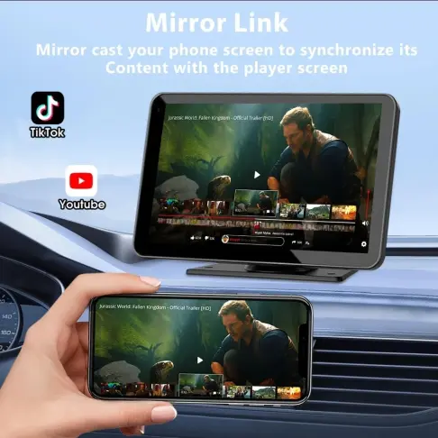 Pantalla GPS 12V-24V Android Auto portátil.'s photo #2
