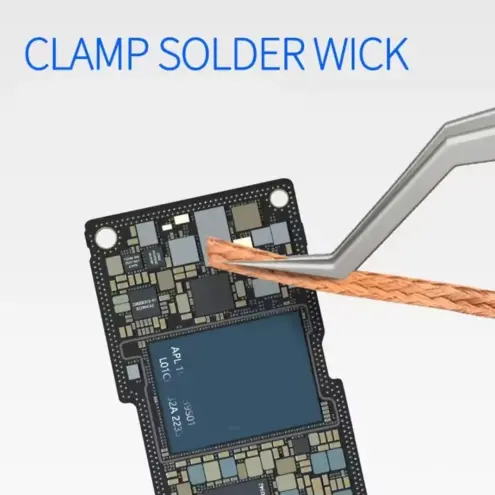 Pinza MECHANIC AAX-17 3D Tweezer Punta Fina "Flying Line" + Súper Dura Para Microsoldadura SMD/IC's photo #2