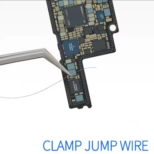 Pinza MECHANIC AAX-17 3D Tweezer Punta Fina "Flying Line" + Súper Dura Para Microsoldadura SMD/IC's photo #3