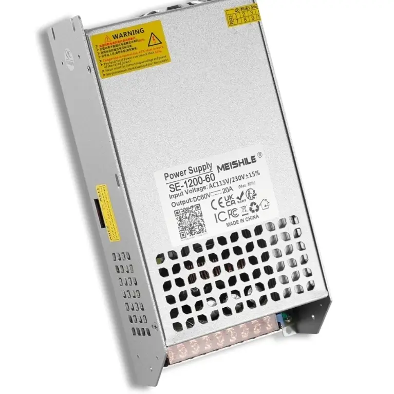Fuente MEISHILE 60V 20A 1200W AC-DC + Doble PCB + Ventilador + Carcasa Aluminio 2mm's photo #1