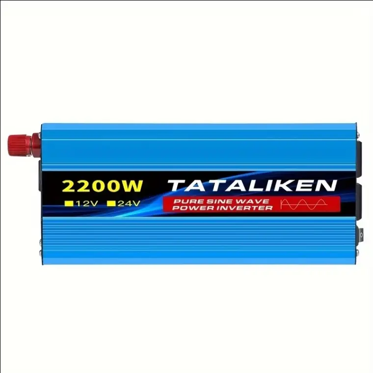 Inversor TATALIKEN Onda Senoidal Pura 2200W Pico / 1100W Continuo 12V/24V a 110V AC con Soft Start's photo #1