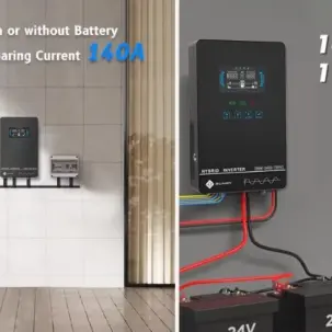 Inversor Solar Híbrido SUMRY HGX 110V 4KW 24V 140A MPPT 5600W Off Grid Onda Pura's photo #1