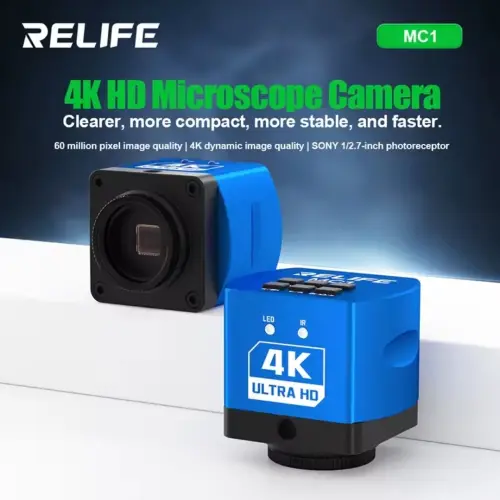 RELIFE MC1 Cámara Microscopio 4K HD 60 Megapíxeles Imagen Dinámica Salida 4K Para Varios Tipos Microscopios's photo #4