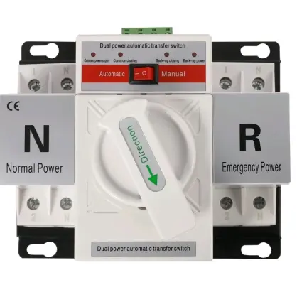 Interruptor de trasferencia automática de doble potencia. 63A 110V's photo #6