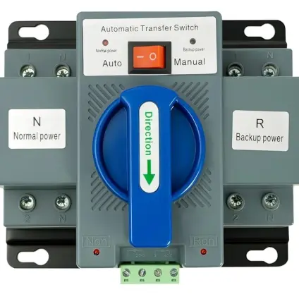 Interruptor de trasferencia automática de doble potencia. 63A 110V's photo #5
