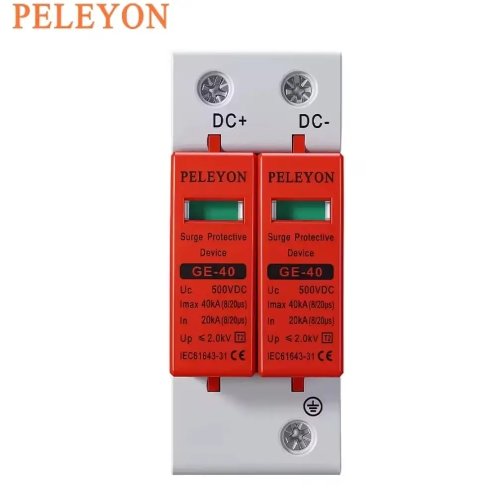 Supresor Pico SPD DC 1000V 20-40KA PELEYON - E1000's photo #3