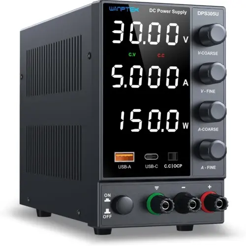 Fuente Laboratorio WANPTEK DPS305U 30V 5A USB Tipo C OCP - E1005's photo #2