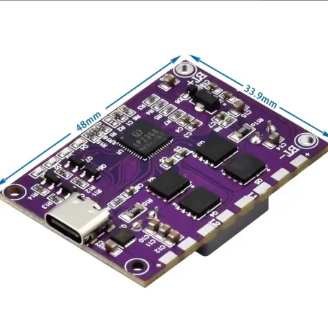 Módulo de Carga Rápida Bidireccional IP2368 100W Buck-Boost Type-C 4S - E1019's photo #1