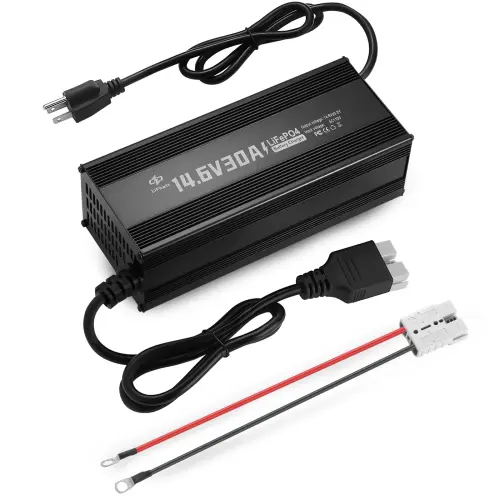 Cargador BROODAY LiFePO4 12V 30A 14.6V M1092 — imagen 1
