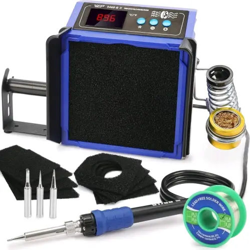 Estacion Soldadura 2 en 1 WEP 948 DQ-II con extractor de humo doble filtro E1029 — imagen 1