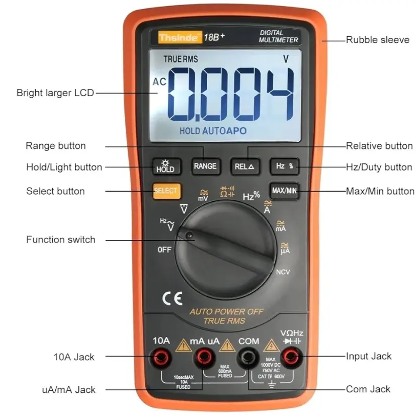 Multímetro Thidside 18B+ Profesional's photo #1