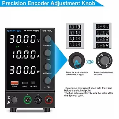 FUENTE DE LABORATORIO WANTEK DPS3010U's photo #1