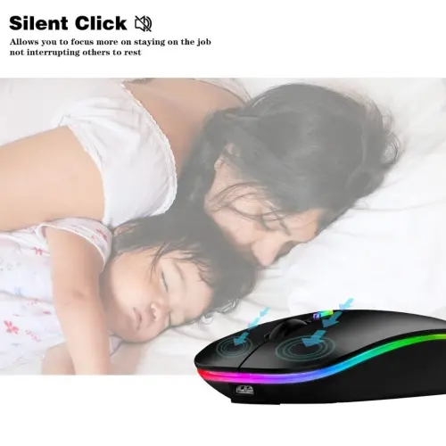 MOUSE INALAMBRICO RGB  M0088's photo #4