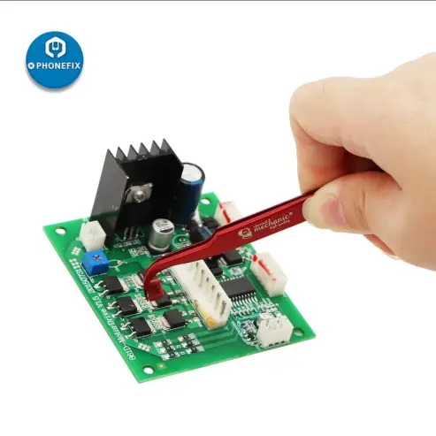 Pinza mechanic AS king 15 curva Roja M0692 — imagen 3
