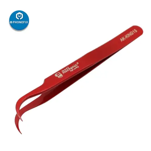 Pinza mechanic AS king 15 curva Roja M0692 — imagen 4