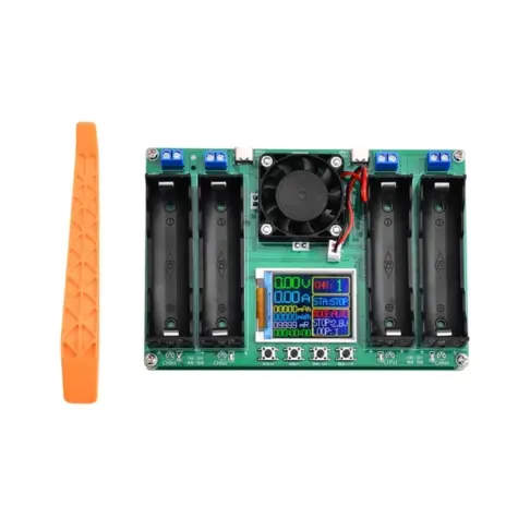 Tester Módulo probador de capacidad de batería tipo C, 2/4 puertos, 18650 MAh, MWh, pantalla Digital, medición de batería de litio, Detector de potencia's photo #4